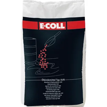 Prostředek na vázání oleje, typ iiir jemný pytel 30 l (cca 20 kg) e-coll 4317784301497