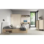 Meblar Dětský / studentský pokoj béžový Alessio - postel (120)