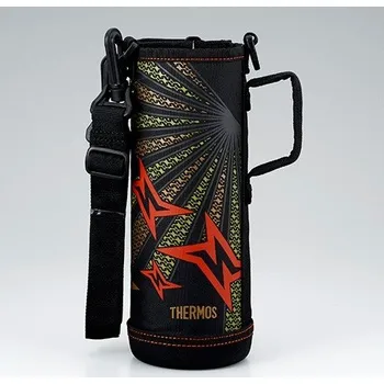 Termoska Pouzdro na dětskou termosku s dvěma uzávěry Thermos 800 ml - černé-červené