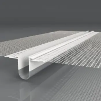 Stavební profil LD-NH Lišta dilatační průběžná 2D s tkaninou, 2,5 m