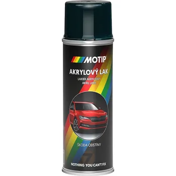 Barva ve spreji Škoda akrylový autolak 5550 (D9D9) petrolejová zelená barva ve spreji 200 ml