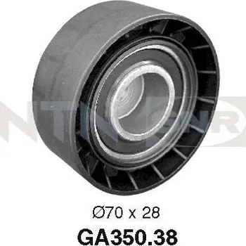 Napínací kladka, žebrovaný klínový řemen SNR GA350.38
