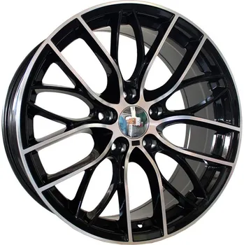 Alu kolo Alu kola Racing Line BK796, 17x7.5 5x120 ET34, černá + leštění vhodné pro BMW X1 (do 2015)