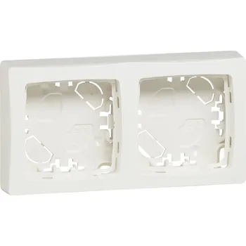 Elektrická zásuvka LEGRAND Rámeček OTEO 86092 dvojitý bílý 086092