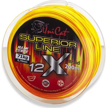 Uni Cat Šňůra 12 X Superior Line 200m 0,70mm
