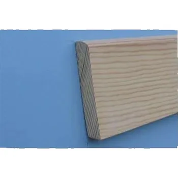 soklová lišta Lišta masivní jehličnatá 10 x 27, podlahová/roh vnitřní krycí 2400 mm