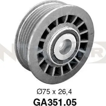 Vratná/vodicí kladka, klínový žebrový řemen SNR GA351.05