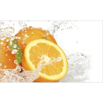 Obkladový panel do kuchyně mySpotti Profix voda-pomeranč 100 x 60 cm PX-10060-52-HB