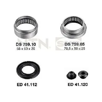 Zavěšení kol Zavěšení, tělo nápravy SNR KS559.05