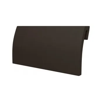 Postel Opěrka hlavy čalouněná FANTAZIE - oblá hnědá