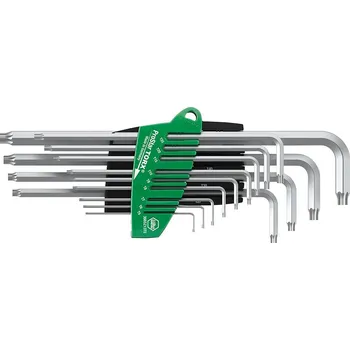 Ruční nářadí Sada inbusových klíčů v ručním držáku, 13 ks t5-t45 prostar wiha 39104