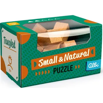 Desková hra Malý dřevěný hlavolam - Krychle zručnosti - Albi