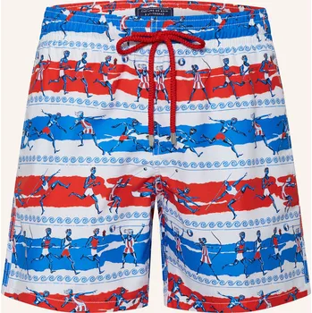 Pánské plavky Vilebrequin Pánské Koupací Šortky Olympics 2024, bílá / modrá...