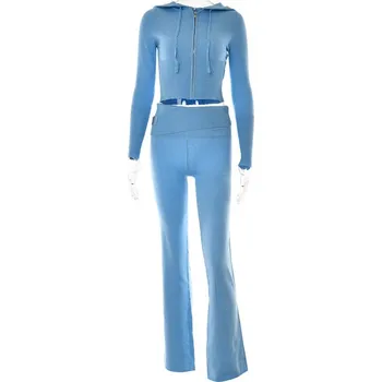 Dvoudílná casual souprava Velikost: L, Barva (Varianta): Modrá set