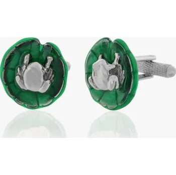 Manžetový knoflíček Manžetové knoflíčky zakletá princezna, žabička