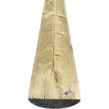 Ohradník Palisáda průměr 10 cm - půlená - bez impregnace Délka: 50 cm