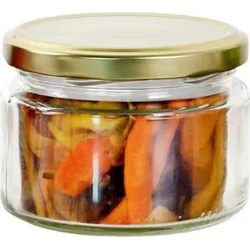 Zavařovací sklenice SKLENICE ZAVAŘOVACÍ S VÍČKEM POMA, 265ML
