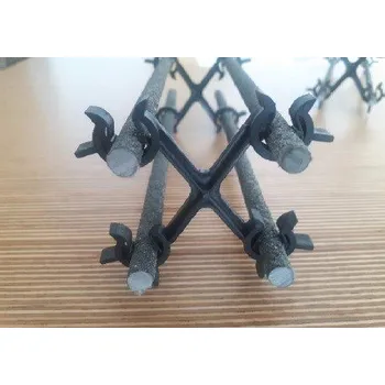 Stavební profil ORLITECH GRIP - Třmínek armovací plastový vymezovací 100/100mm pro pr. tyče 4, 5, 6, 8mm