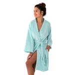 Dámský krátký župan Sensis Michie S/M Modrá