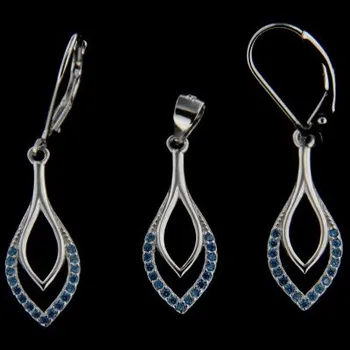 Souprava šperků Stříbrná souprava