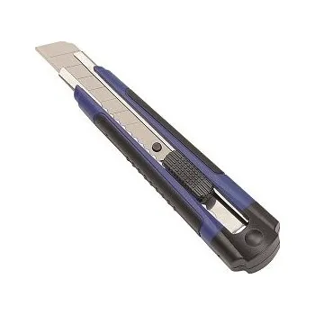 Dahle ALLROUND odlamovací nůž, čepel 18 mm, 8 čepelí, 2 náhr. nože, modro-černý