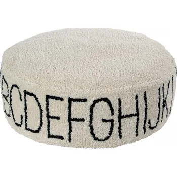 Sedací pytel Sedací vak LORENA CANALS ABC přírodní, černý