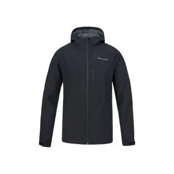 Pánská softshellová bunda Hannah SHELTON LITE anthracite XL; Černá bunda + DÁREK DLE VÝBĚRU!