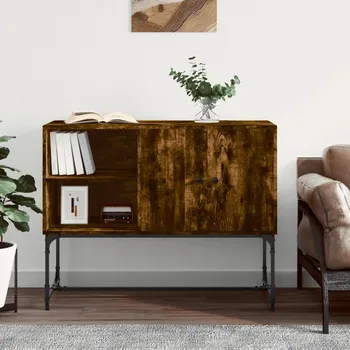 Organizace kuchyně zahrada-XL Příborník kouřový dub 100 x 40 x 79,5 cm kompozitní dřevo 831820