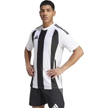 Fotbalový dres Adidas STRIPED 24 bílo černý Velikost: S