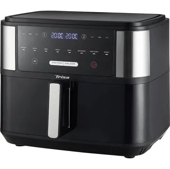 fritéza Trisa Crunchy Fry Pro horkovzdušná fritéza, 10 l, 2400 W, černá
