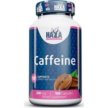 Haya Labs Caffeine 200 mg – energie a soustředění, kapsle (100 ks) 100 kapslí