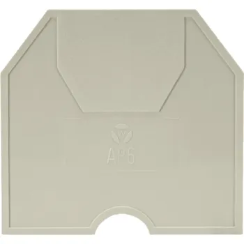 Rozvaděč WIELAND Přepážka AP 6 koncová 07.311.0255.0