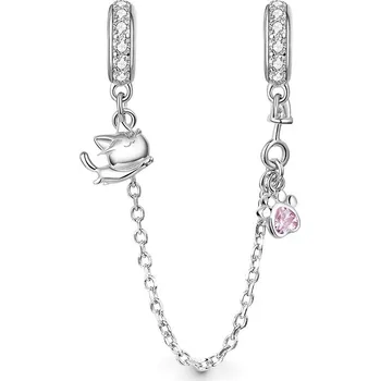 Přívěsek NUBIS® Stříbrný bezpečnostní řetízek na náramek - S0018