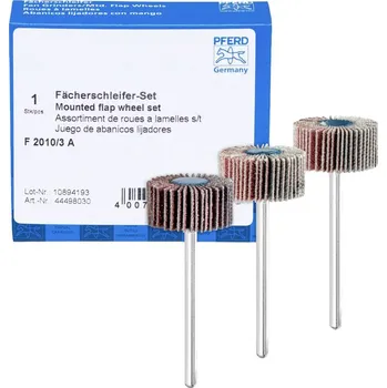 PFERD TOOLS 44498030 SADA NÁSTROJŮ NA BROUŠENÍ PODLE PŘIHRÁDEK F 2010/3 A. Průměr 20 mm 1 sada