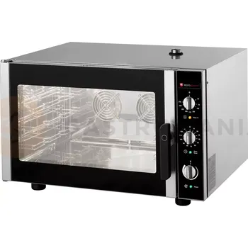 Konvektomat, 4x 600x400mm, 4x GN1/1, manuální ovládání | RESTO QUALITY, VS DA 004E