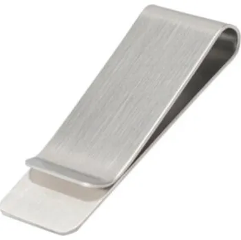 Spona na peníze Gaira® Spona na bankovky 70710 Silver, Šířka 1,5 cm