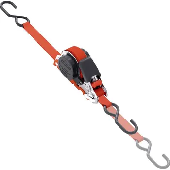 Upínací popruh Petex 43197012 upínací popruh Přivazovací únosnost napřímo (LC)=350 daN (d x š x v) 5 m x 2.5 cm x 7 cm přezka se zubatý