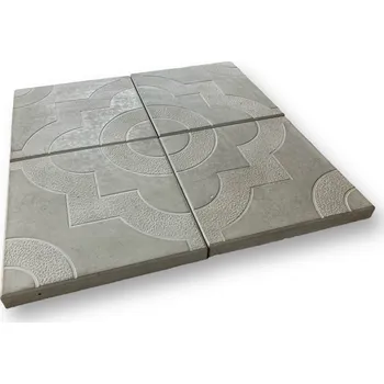 Dlažba Báča Beton Plošná dlažba chodníková - Baroko (30 x 30 x 3 cm) Barva: Žlutá pískovec, Objednávám: Jednotlivé kusy