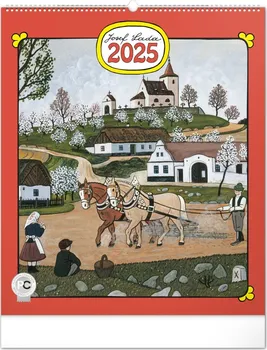 Kalendář Presco Group Nástěnný kalendář PGN-33611-L Josef Lada 2025