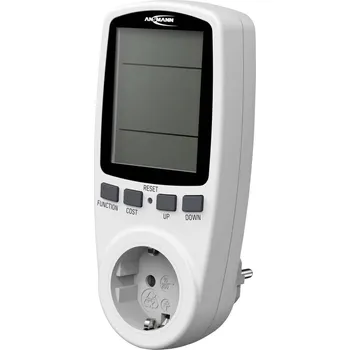 Měřič spotřeby Ansmann APM2 měřič spotřeby el. energie , schuko provedení