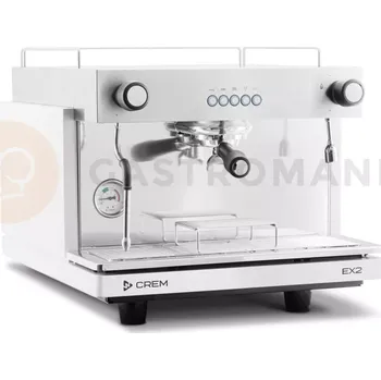 Vybavení pro přežití Kávovar 1-pákový, bílý, 2,8 kW, 515x575x460 mm | CREM, EX2 Mini 1GR W