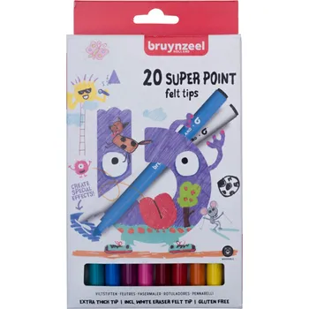 bruynzeel 60124130 Zmizíkovací fixy - sada 19 barev + zmizíkovací fix