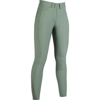 Jezdecké kalhoty HKM Rajtky Helene HKM, s gripem, dámské, deep green 42