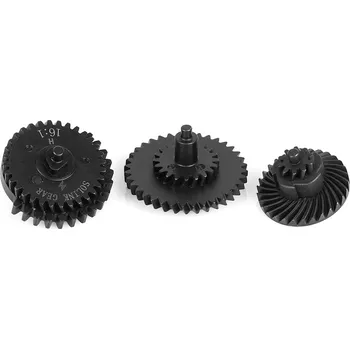 Airsoft SOLINK CNC Set ozubených kol 16:1 šikmé ozubení