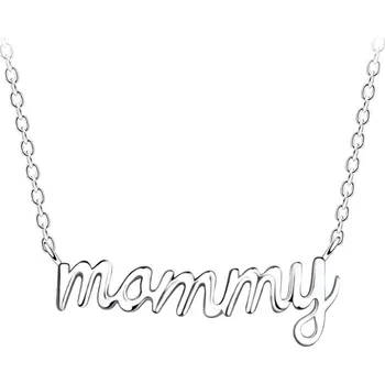 Náhrdelník Stříbrný náhrdelník MOMMY Ag 925/1000