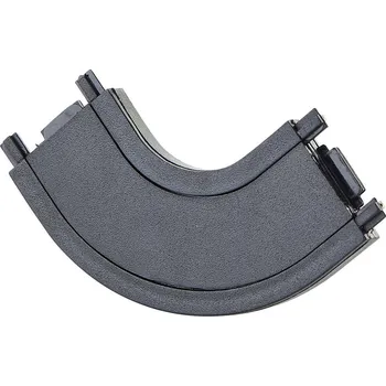 Bodové svítidlo Brilliant nízkonapěť. komponent lištových systémů konektor písková, černá 30035/76 Click&Shine Verbinder Kurve