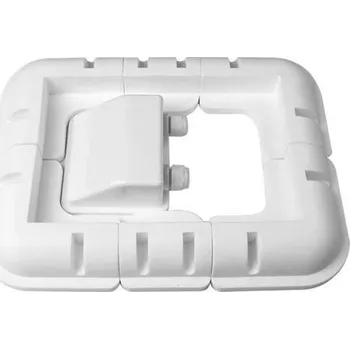 solární panel SAPRO FVE FVE ABS6WH držák pro solární panel 6 dílů, kompletní sada s průchodkou FVE00G983