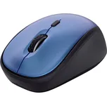 Trust YVI+ Eco optická myš, přenos bezdrátový, 4 tlačítko, 800 dpi, 1600 dpi, modrá