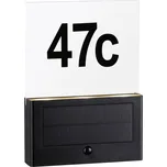 Paulmann 94725 Neda IP44 2200K solární osvětlení čísla domu Energetická třída (EEK2021): G (A - G) 1 W antracitová
