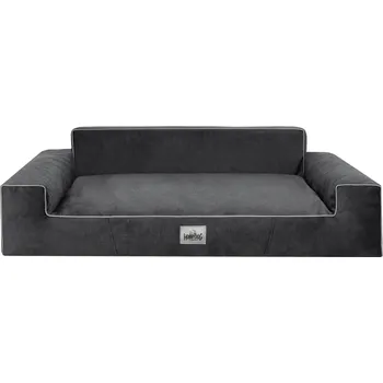 Pelíšek pro psa Pelíšek pro psa HobbyDog Glamour - Tmavě šedý Fancy Velikost: L - 78 x 53 cm